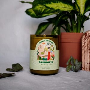 Bougie Parfumée Menthe Basilic