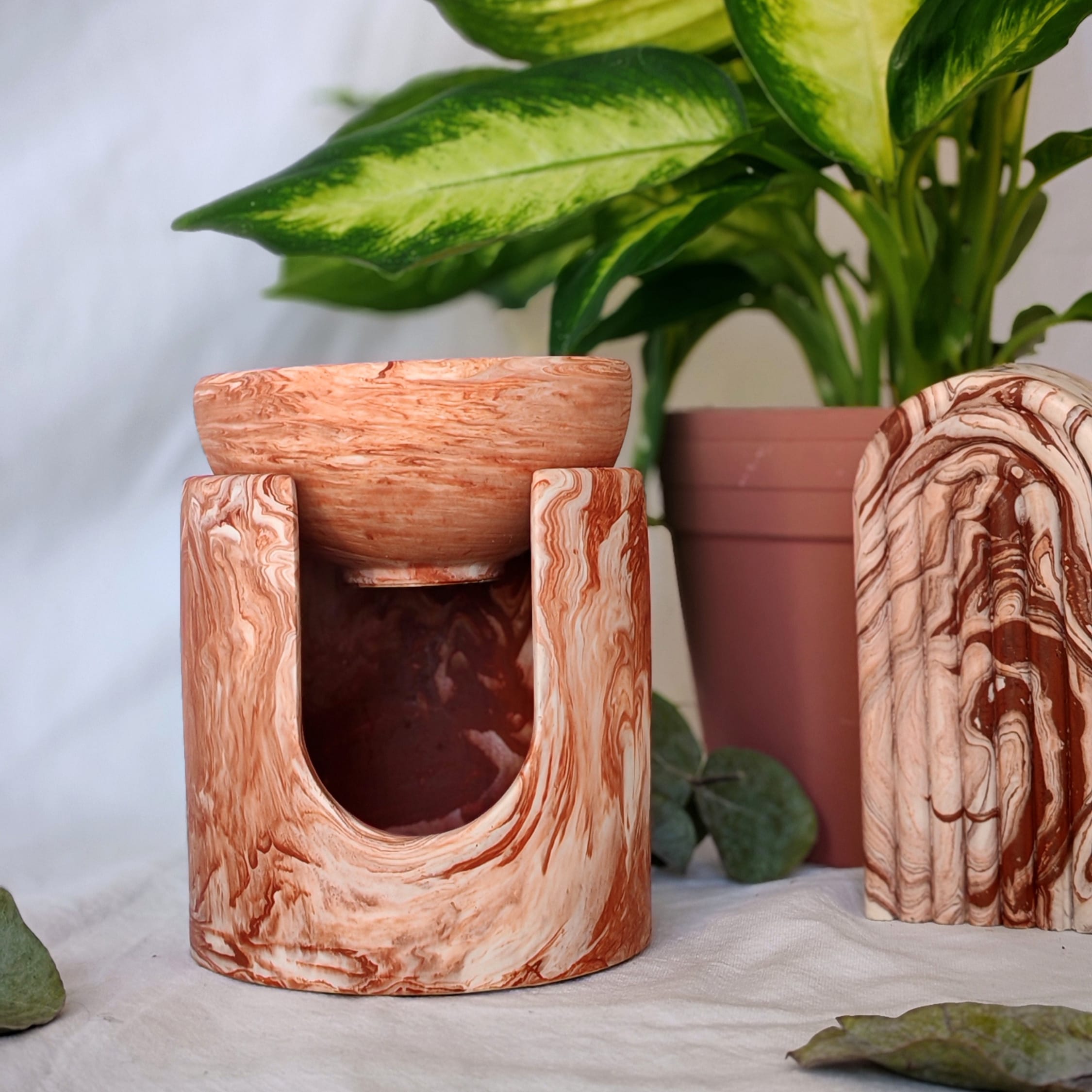 Brûleur à fondant parfumé Fait Main