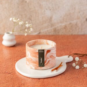 Bougie parfumée rechargeable 20h Maison Huchepie - Rechargeable