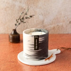 Bougie parfumée artisanale rechargeable Maison Huchepie - 60h