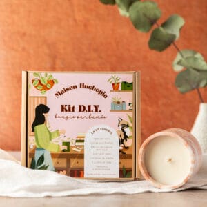 Kit DIY bougie parfumée - Maison Huchepie